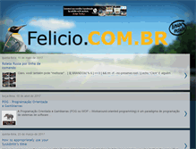 Tablet Screenshot of felicio.com.br